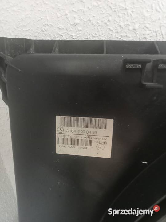 Wetylator chłodnicy Mercedes ML sprzedam