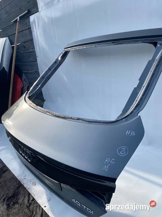 TYŁ TYLNA KLAPA POKRYWA BAGAŻNIKA AUDI A5
