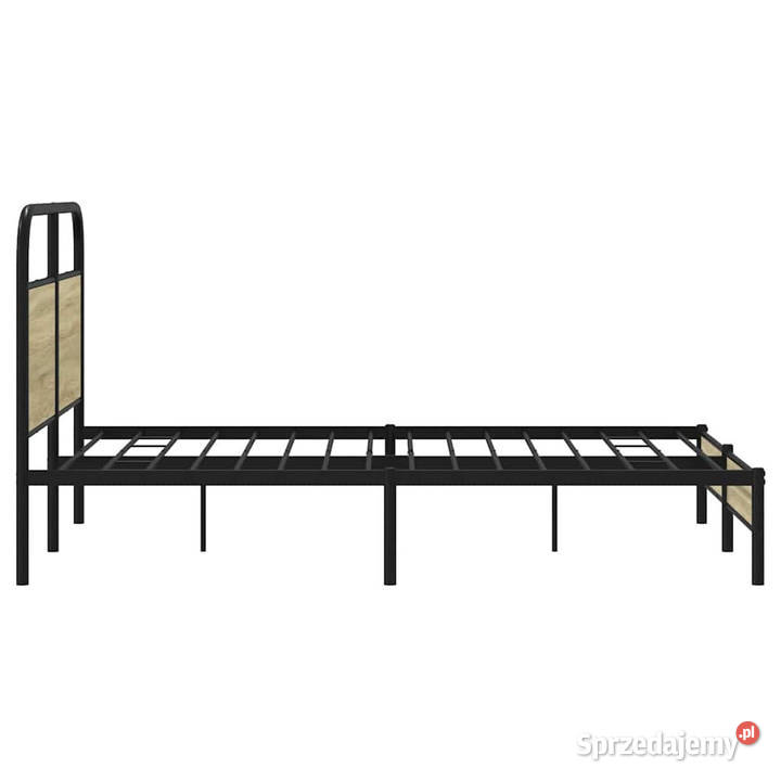 Łóżko bez materaca dąb sonoma 135x190 WM4100409 142cm Warszawa