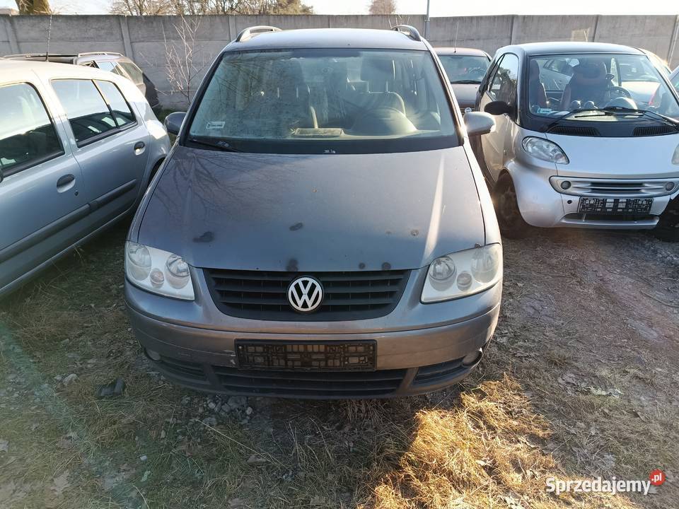 Volkswagen Touran 19 TDI 2005 r dawca części Szklarka Myślniewska