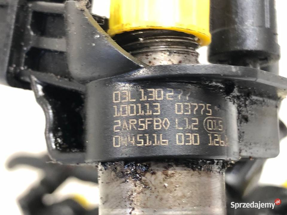 WTRYSKIWACZE KOMPLET AUDI A4 B8 03L130277 20 143 sprzedam