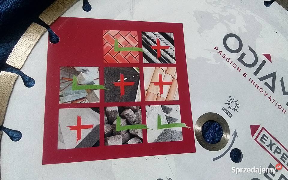 ODIAMprofesjonalna tarcza diamentowa 350mm sprzedam