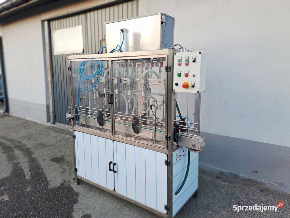 Nalewarka napełniarka liniowa do kanistrów i Stary Sącz