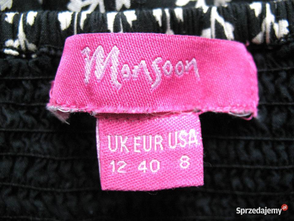 Sukienka bawełniana midi 40 L biust 90 Monsoon Siedlce