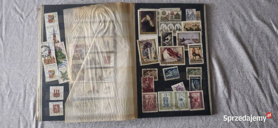 Klaser znaczki zestaw pakiet 500 Strzelin