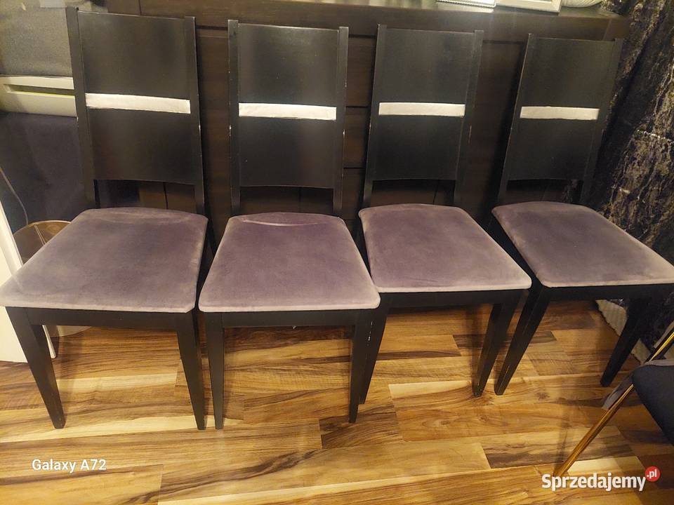 Drewniane krzesłac4 sztuki mazowieckie Pruszków