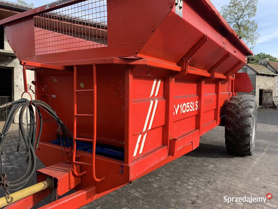 Rozrzutnik obornika 14 ton posuw hydrauliczny Rozrzutniki obornika Imielno