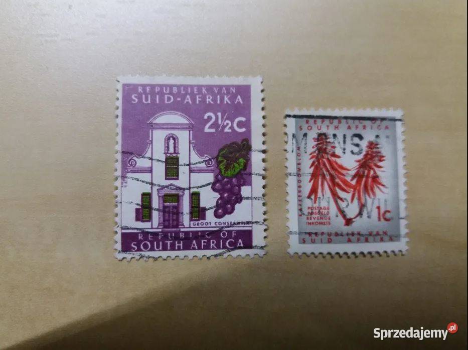 Znaczki Australia Pakistan Nowa Zelandia RPA i Gliwice