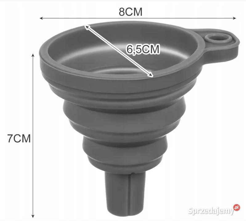 Silikonowy lejek Składany harmonijka Warszawa sprzedam