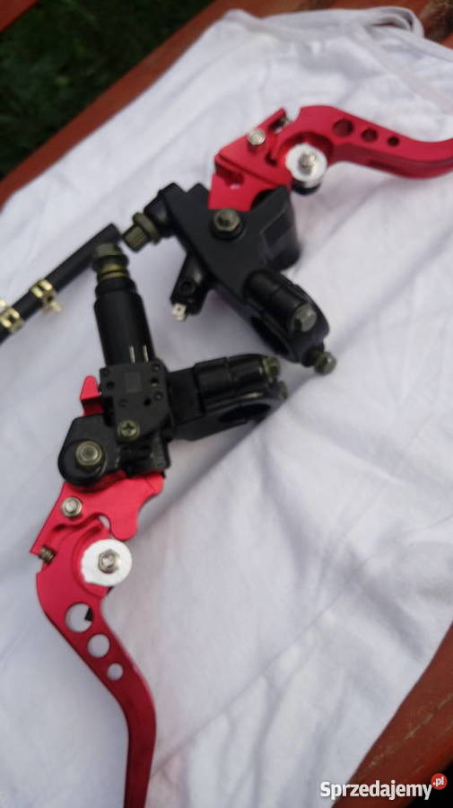 Klamki motocyklowe pompa hamulca nowe sportowe lubelskie