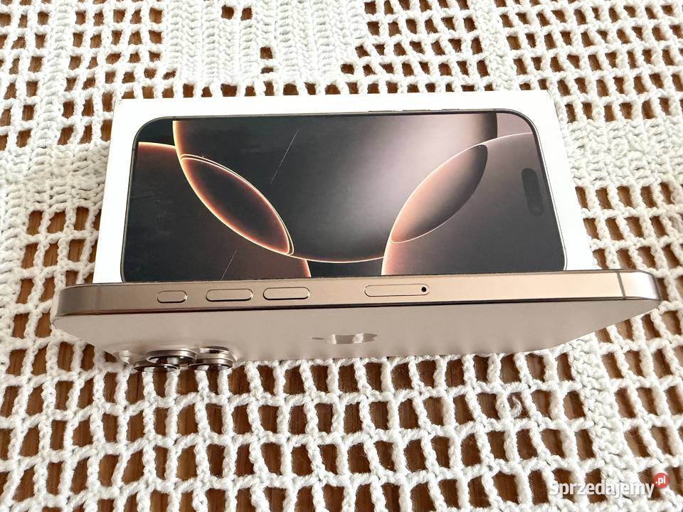 IPhone 16 Pro 256GB Gold stan bateria 98 kpl Brzozów sprzedam