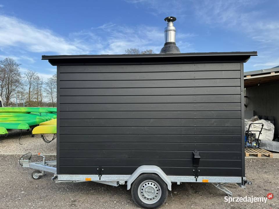 Mobilna Sauna Bania Ruska do Wynajęcia Gotowy Ogród Puńsk