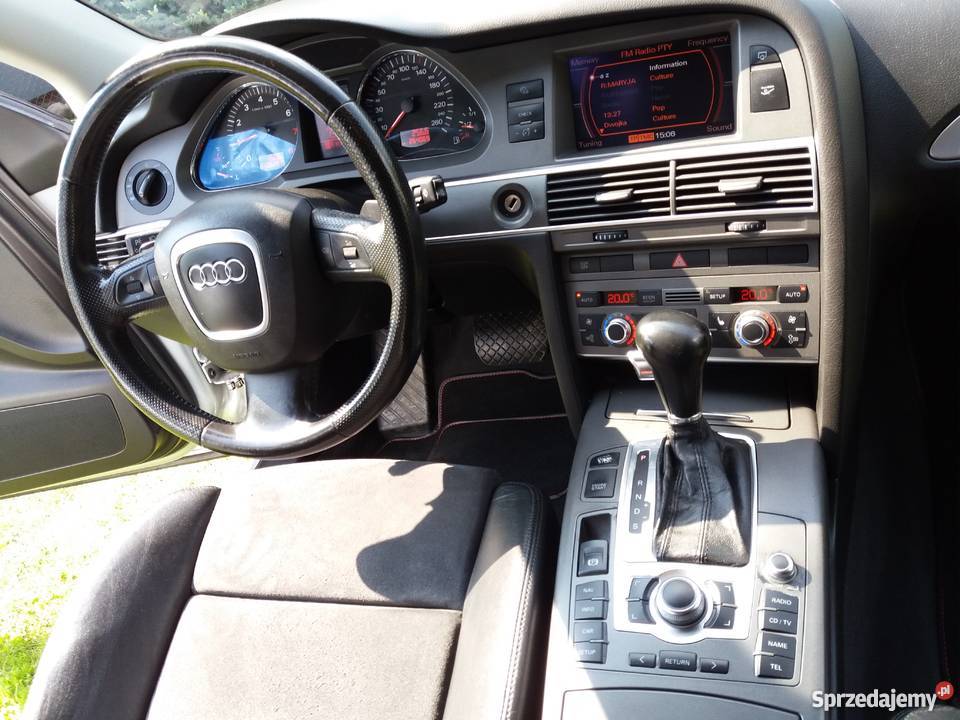 Audi a6 sprzedam srebrny Stare Babice
