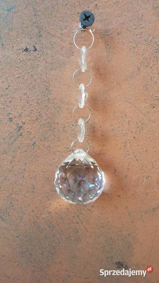 Kryształek koralik do lampy PRZEZROCZYSTY KULKA przezroczysty Warszawa