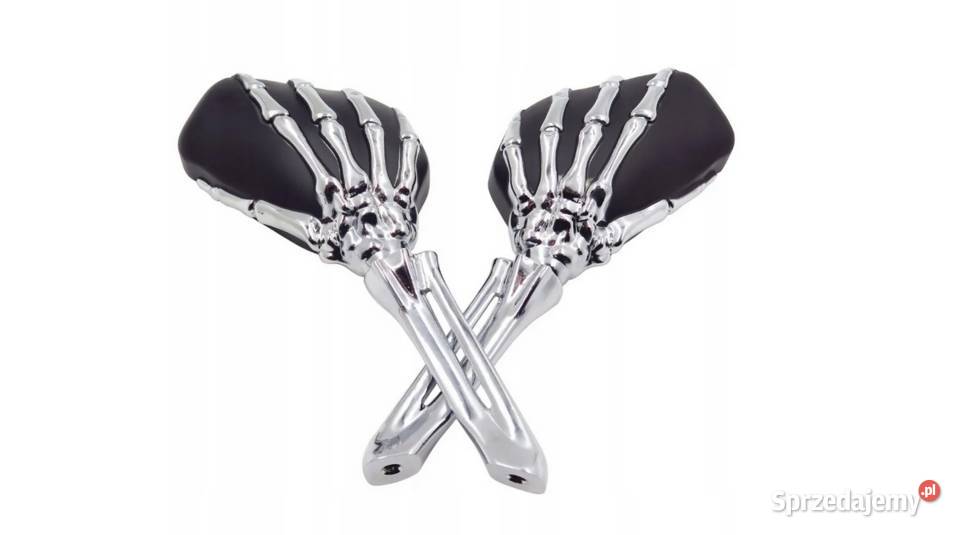 LUSTERKA MOTOCYKLOWE SZKIELET RĘKI Z METALU Sosnowiec