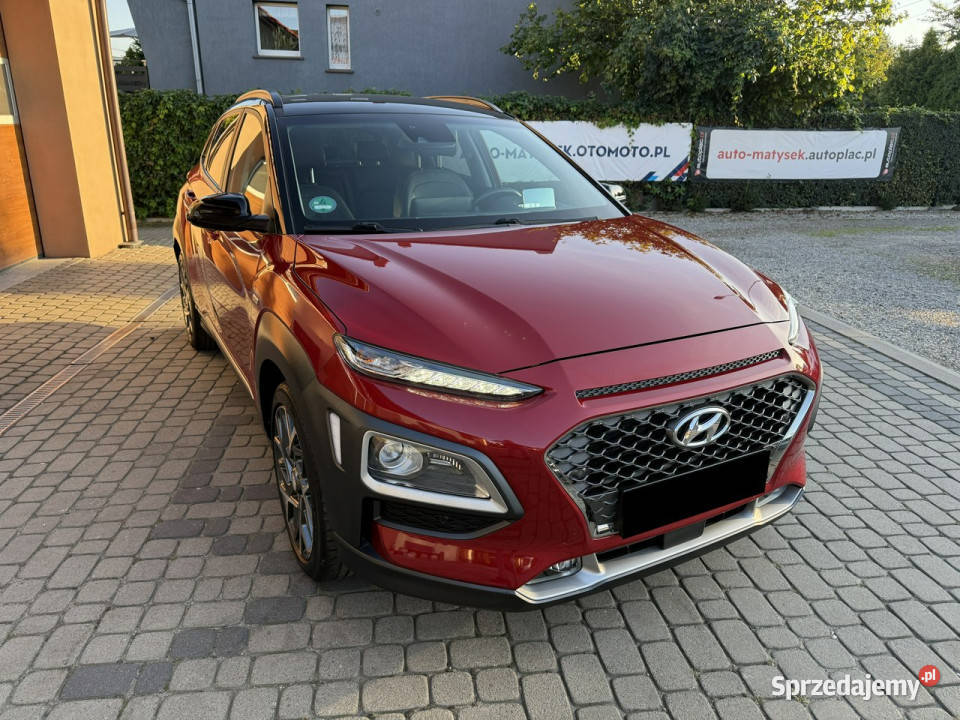Hyundai Kona Rej 022020 16 GDi Hybrid 141 Klima nawigacja Kona Orzech