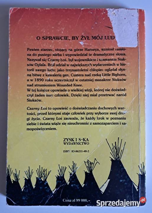 Czarny łoś Opowieść indiańskiego szamana Warszawa