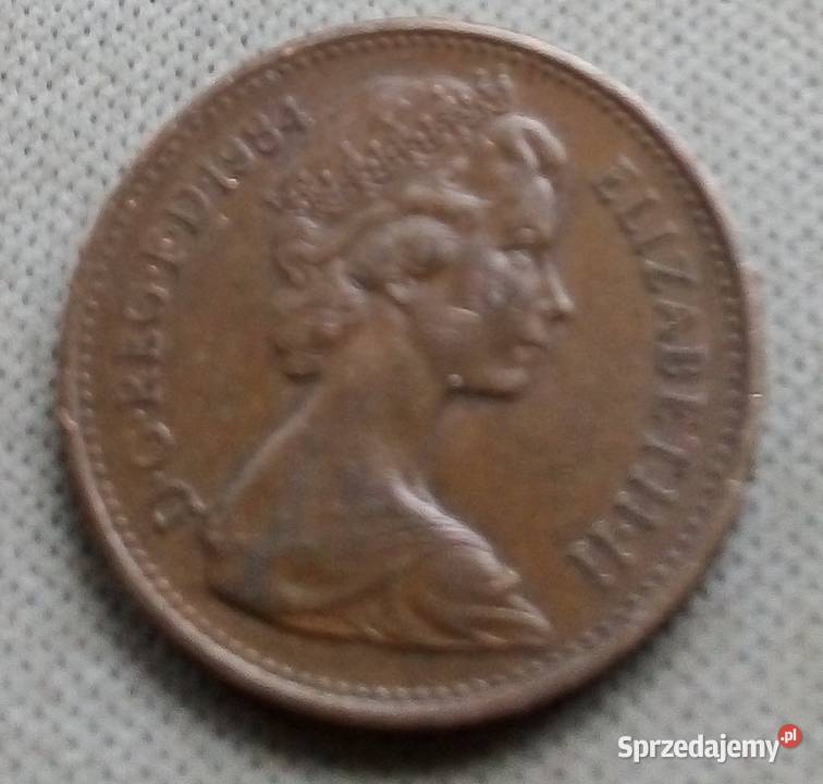 WIELKA BRYTANIAONE PENNY1984 r 3