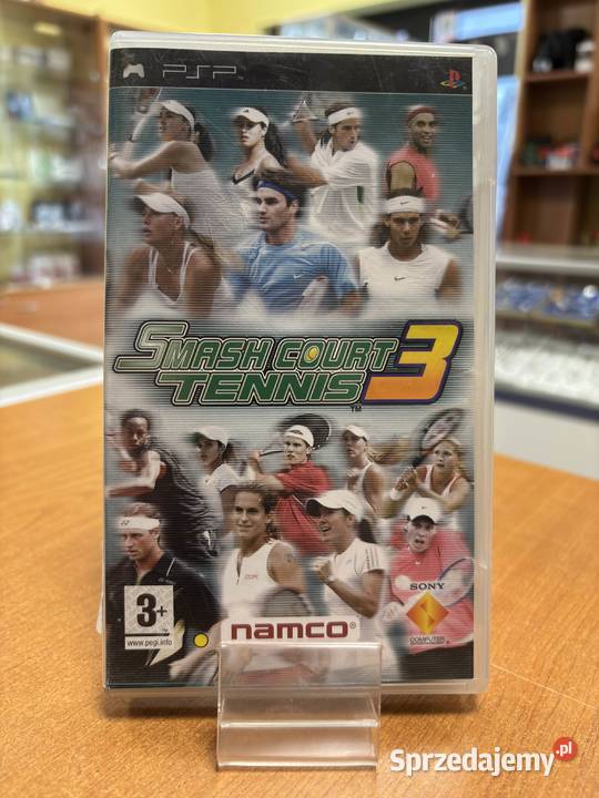 Smash Court Tennis 3 PSP Kompletny Zestaw Elbląg