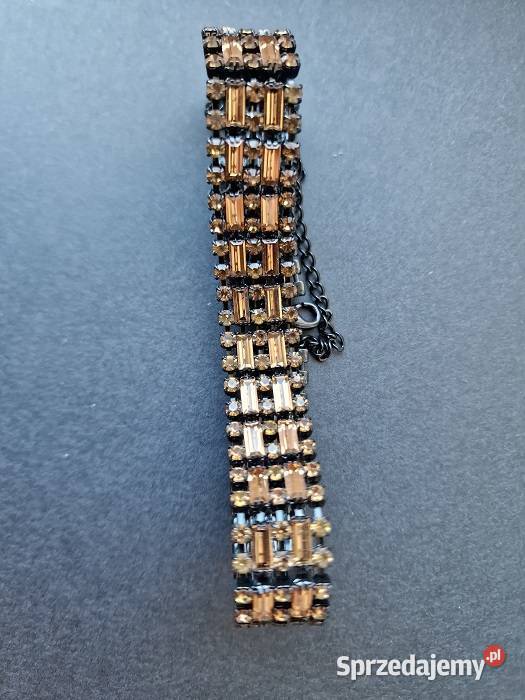 VINTAGE WIKTORIAŃSKI CHOKER NASZYJNIK ALICE