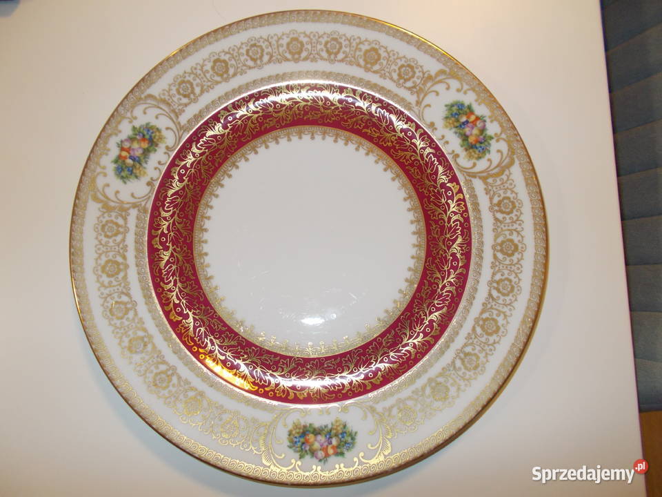 Talerz ozdobny z manufaktury Rosenthal Porcelana i szkło Warszawa