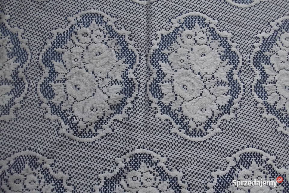 Mała firanka żakard 145144 Medaliony Tanio Piekary Śląskie