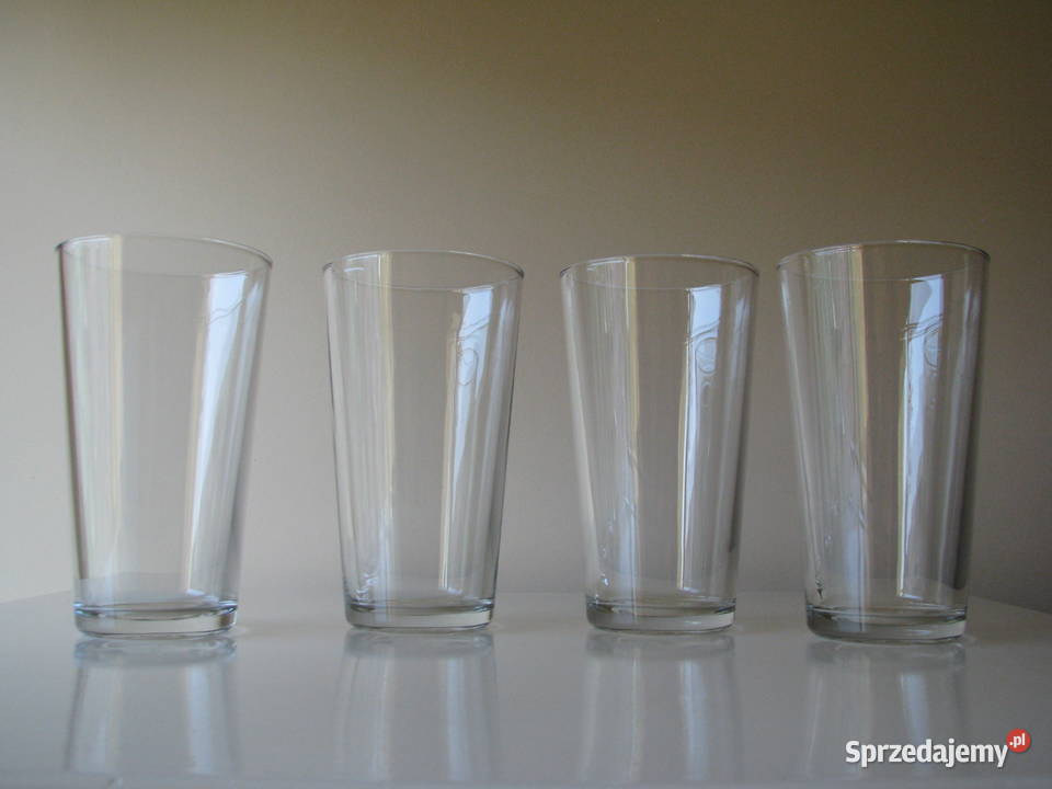 Wysoka szklanka transparentna 05 l pokal szklany sprzedam