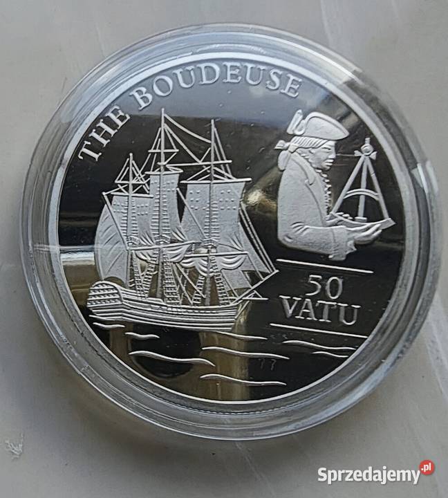 Replika monety Vanuatu 50 vatu 1993 The Boudeuse Rzeszów