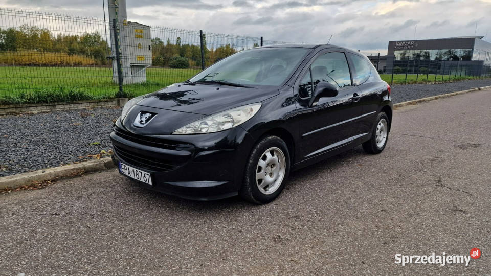 Peugeot 207 14 2007r Klima 149 Przebieg 1wł w wspomaganie kierownicy łódzkie Pabianice