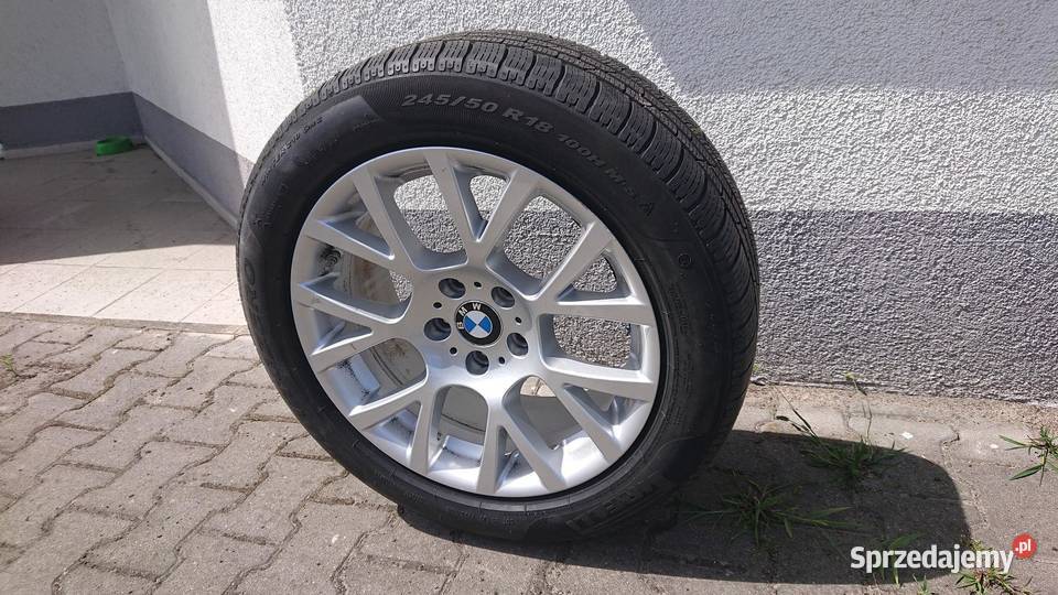 Alufelga BMW z oponą 24550R18 oryginalna Szczecin
