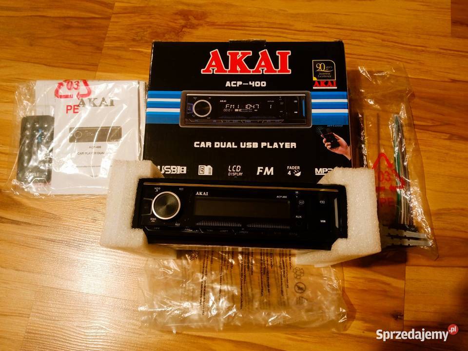 AKAI ACP400 MP3 USBx2 Bluetooth Okazja Zawiercie