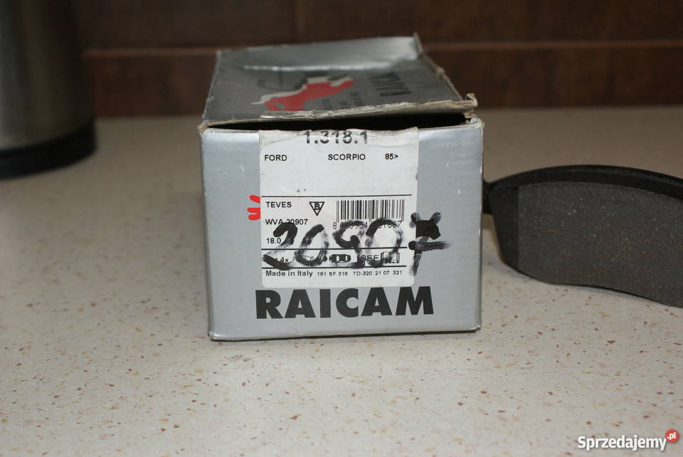 Klocek hamulcowy kpl przód FORD SCORPIO I SIERRA Białobrzegi sprzedam