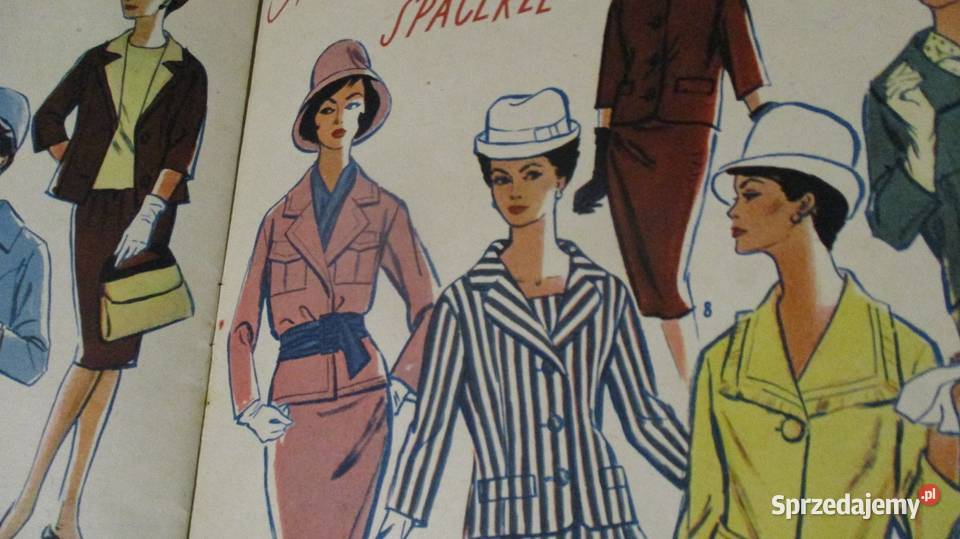 Magazyn modowy Świat Mody Wiosna 1961moda Łódź