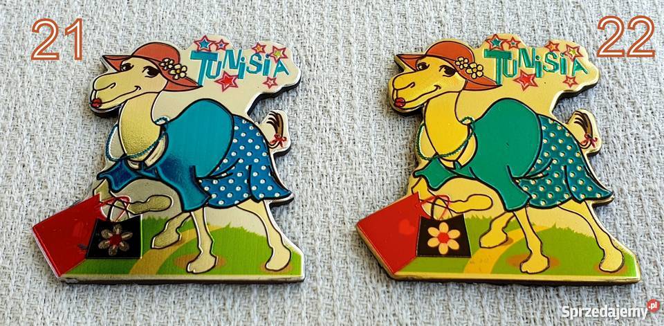 Magnes na lodówkę Tunezja Tunisia mazowieckie Kobyłka