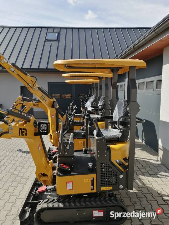 Minikoparka Nex N12 joystick Yanmar 3TNV70 Rok produkcji 2023 Cieszyn sprzedam