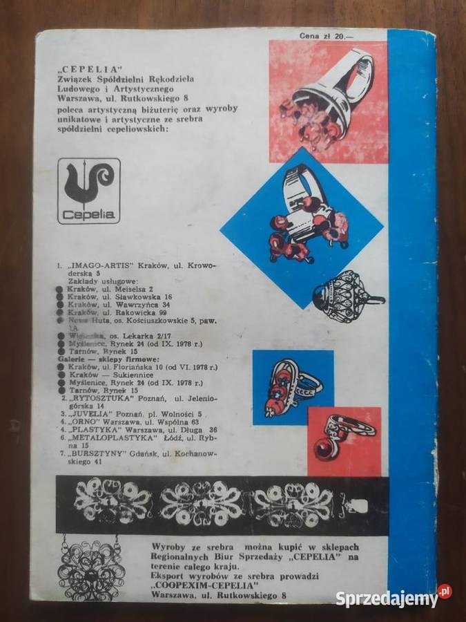 Skarb kibica MŚ Argentyna 1978 miękka Czasopisma Łódź