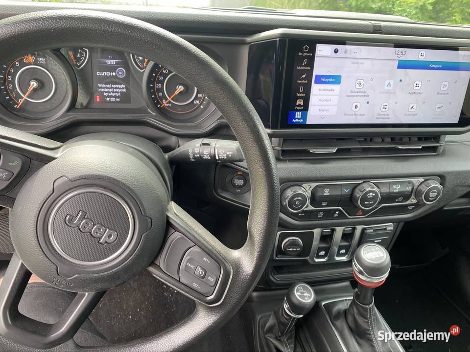 Jeep wrangler 2024 36 manual Wrangler Wałcz