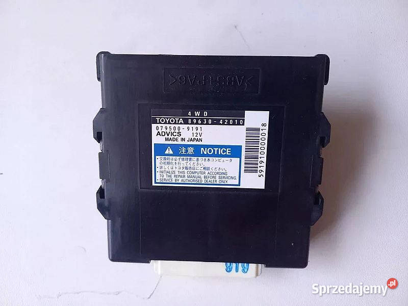 Moduł Napędu 89630 42010 Toyota Rav4 Iii 22d Pozostałe Części samochodowe Wola Jachowa