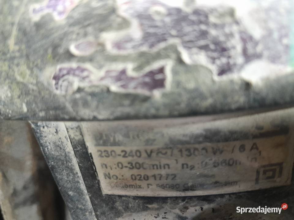 Mieszadło kleju betonu Collomix 1300wat Mieszarki