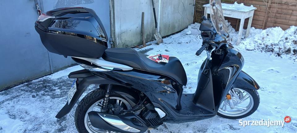 Honda Sh 125 ABS 2020 r system trakcji czarny Warszawa