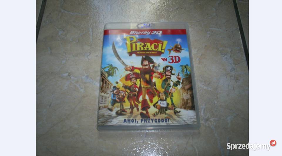 Piraci The Pirates Band of Misfits 3D bluray małopolskie Olkusz