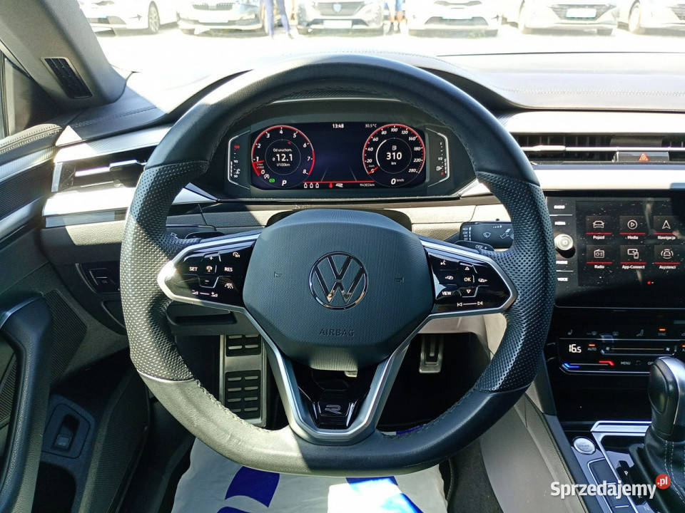 Volkswagen Arteon 20 TSI 190 RLine Salon Polska elektrochrom. lusterko wst. Poznań
