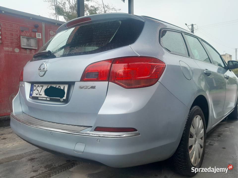 Opel Astra J 16d 136 2014r Zarejestrowany 145 wielkopolskie sprzedam