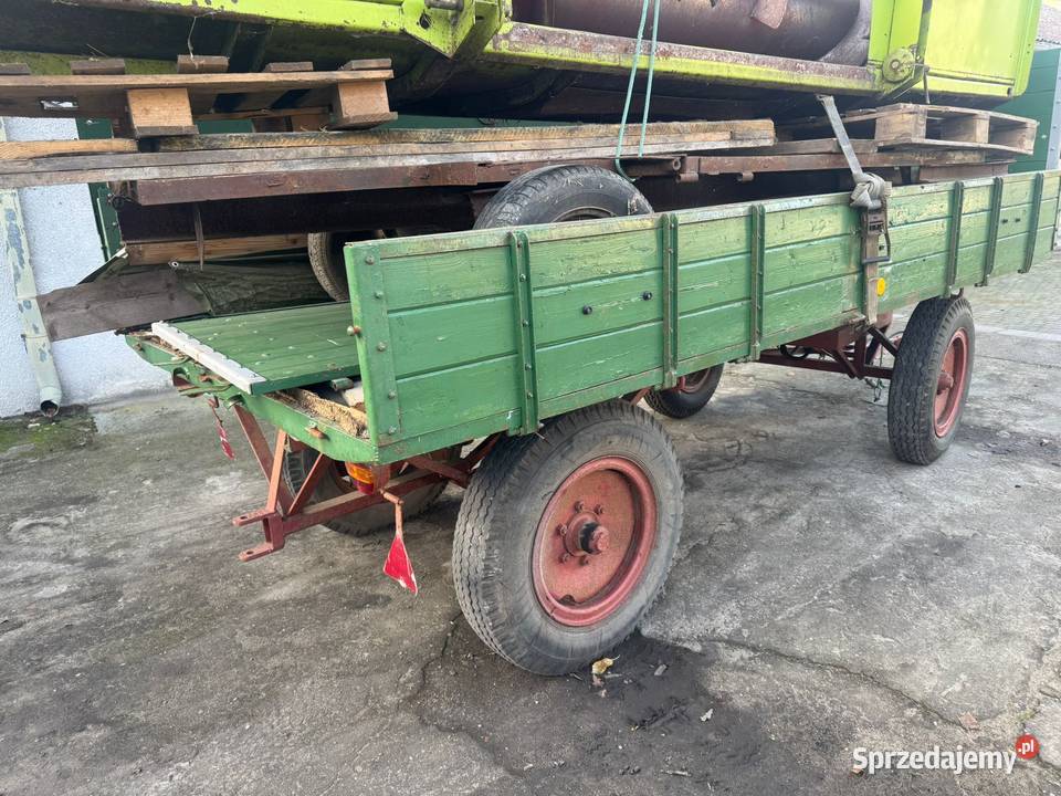 Przyczepa rolnicza wywrotka 6 ton