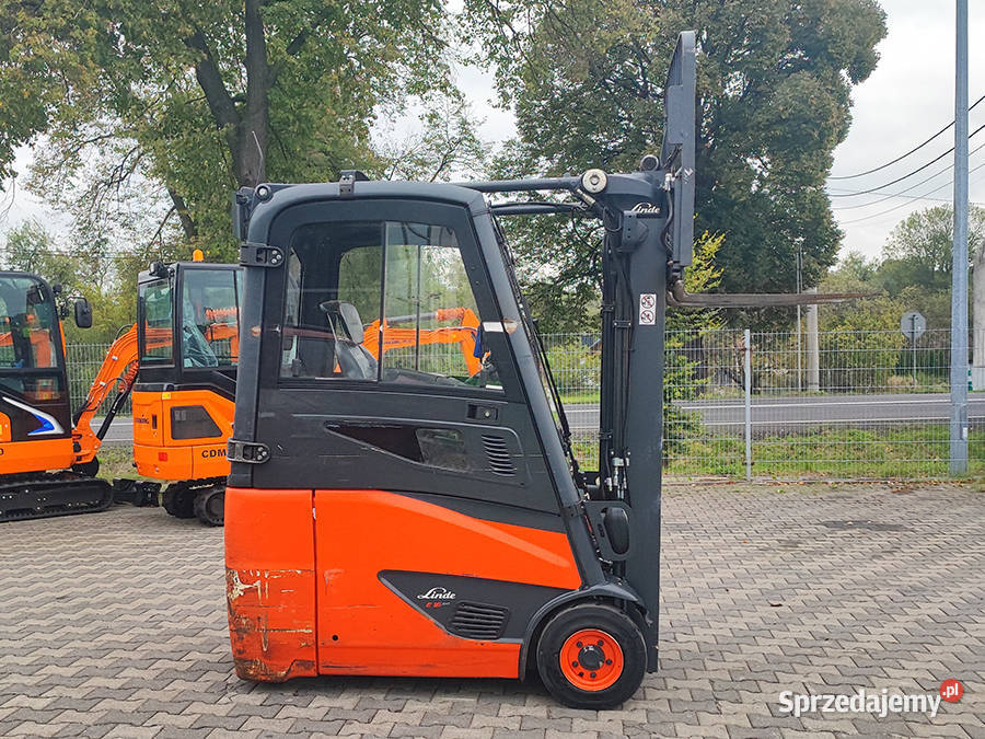 Wózek widłowy elektryczny Linde E16H02 16 t Kęty sprzedam