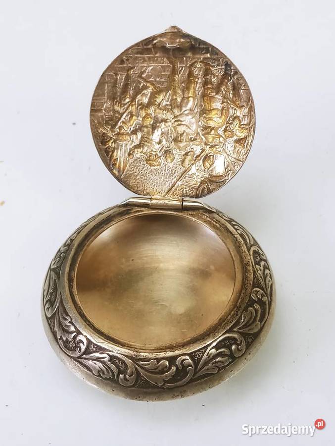 Pudełko na miętówki Srebro pr 835 Rembrandt Nowa Sól