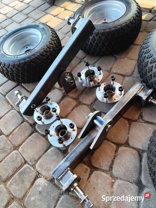 Zawieszenie Tandem z kołami do przyczepki ATV Wola Zgłobieńska