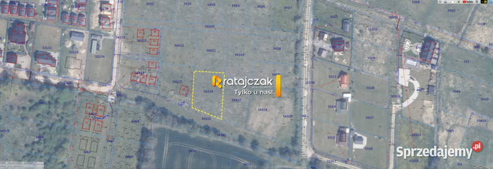 Grunt Jantar Wczasowa 1001m2 polna