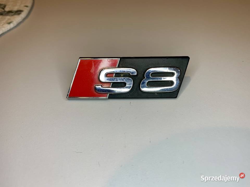 Znaczek Emblemat Audi A8 S8 D3 4E0 853 740 Międzychód