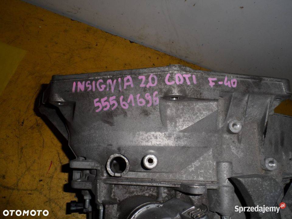 SKRZYNIA BIEGÓW OPEL INSIGNIA F40 GM55561696 Włoszczowa